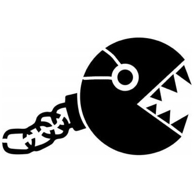 chain chomp stencil