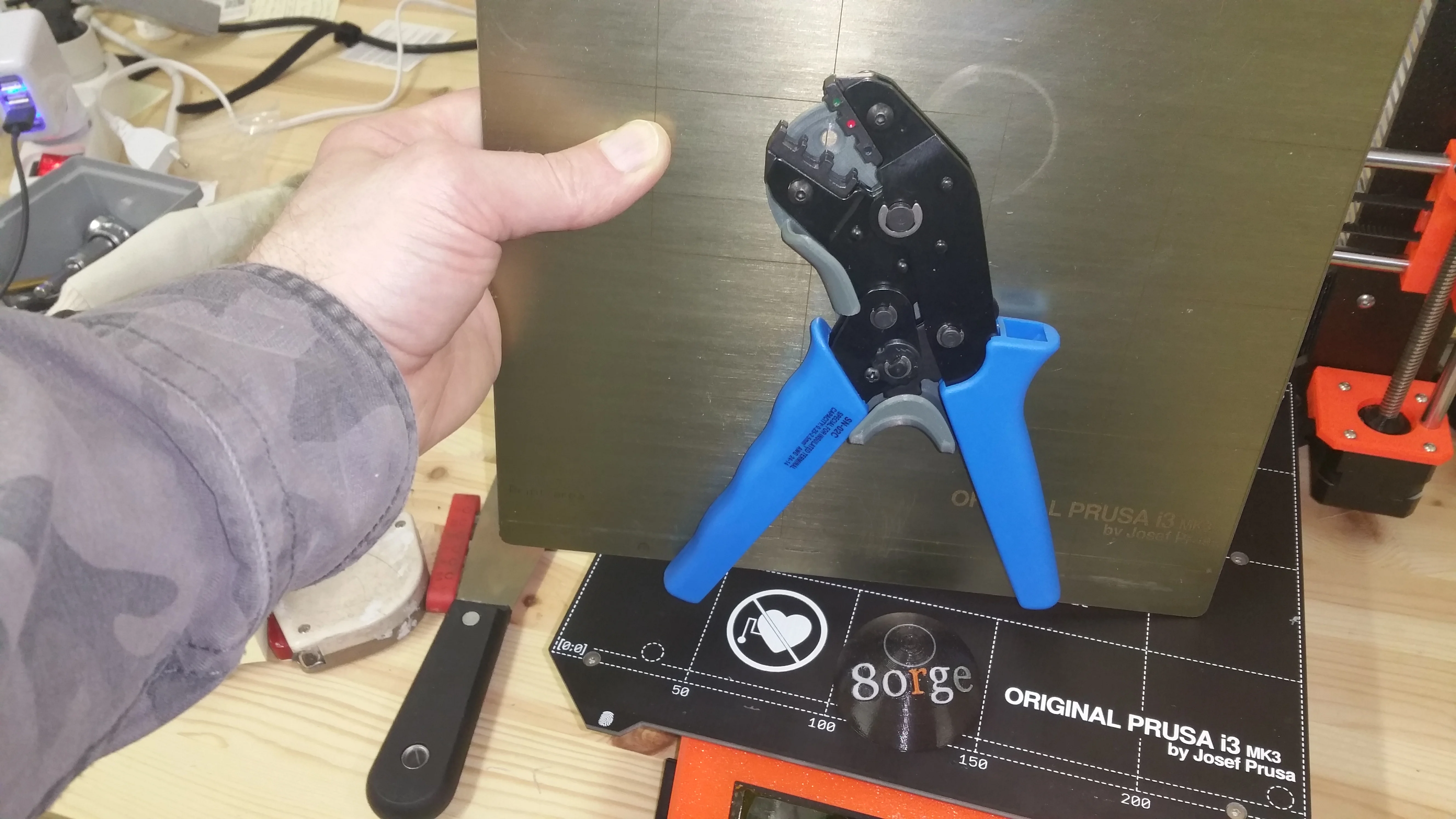 Crimping Tool Mount