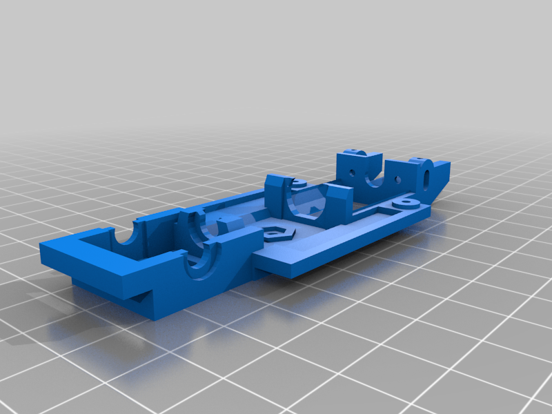 Slot car chassis for Aoshima Toyota 2000GT; IN PROGRESS!