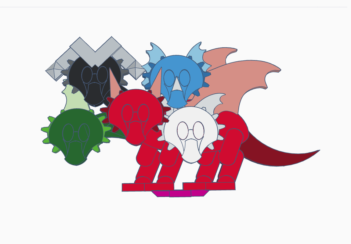 Flatminis Continued - Tiamat