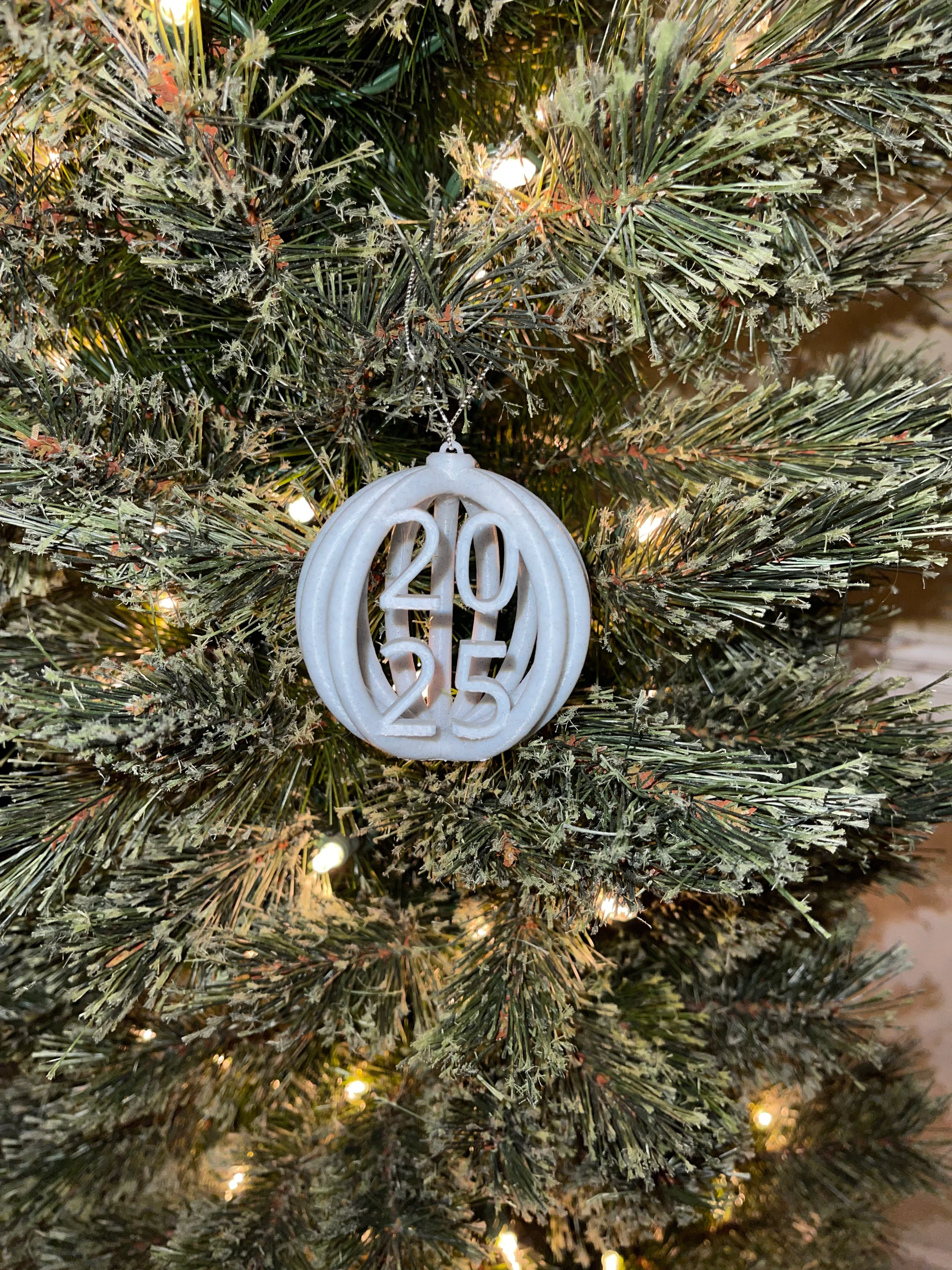 Tube Ornament 2025