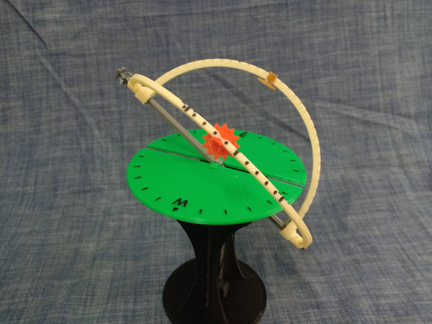 Sun and Moon Celestial Model