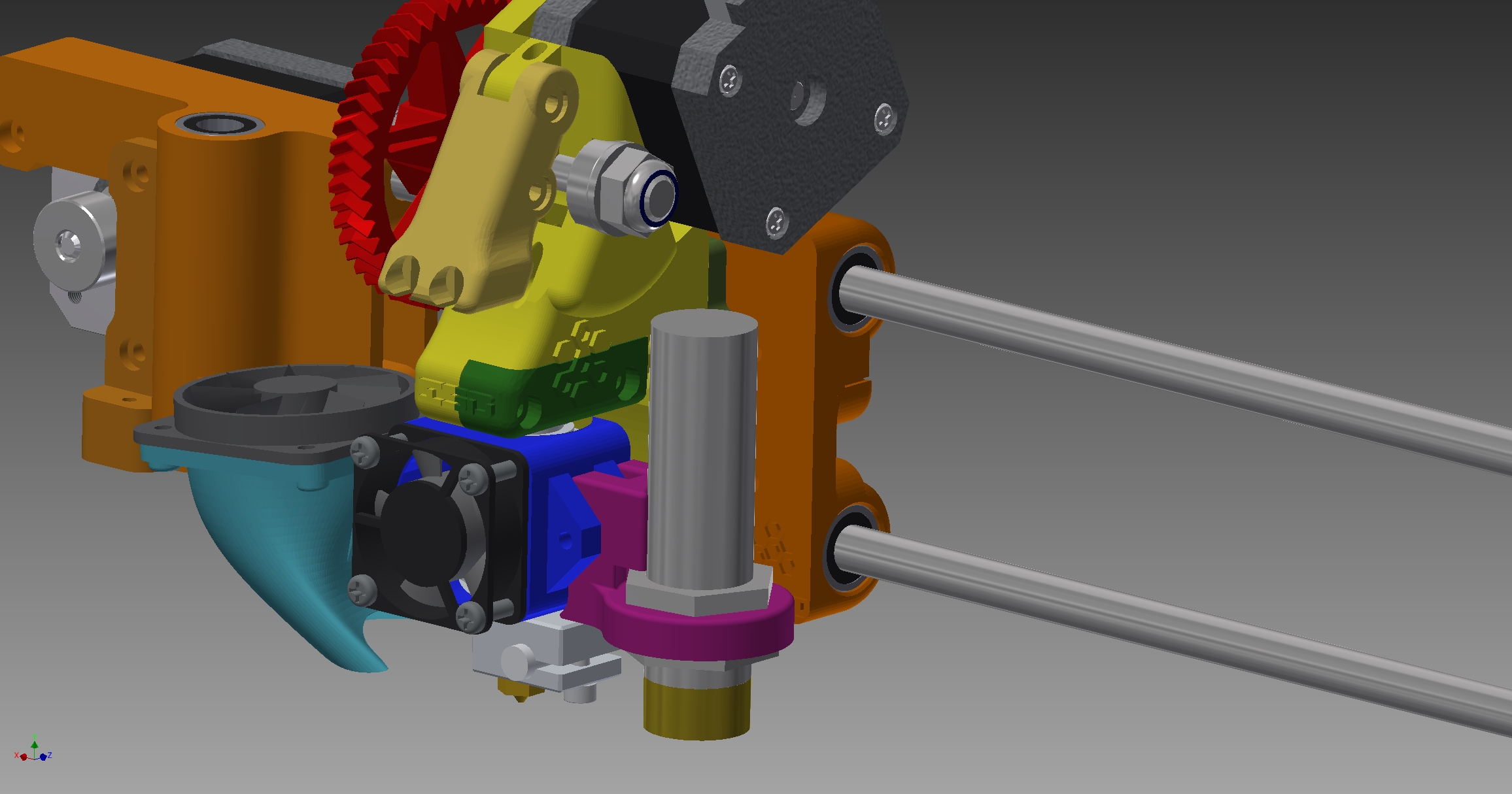 Auto bed level sensor holder