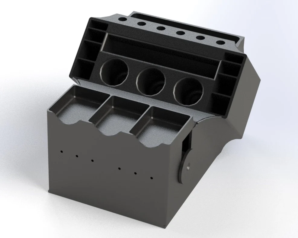 Soldering tool/consumable organiser