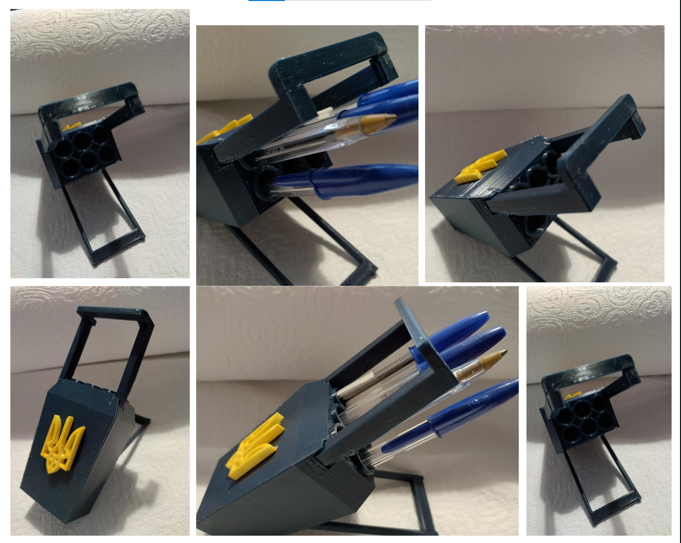 HIMARS Pen Holder (3rd Version)  Stand With Ukraine