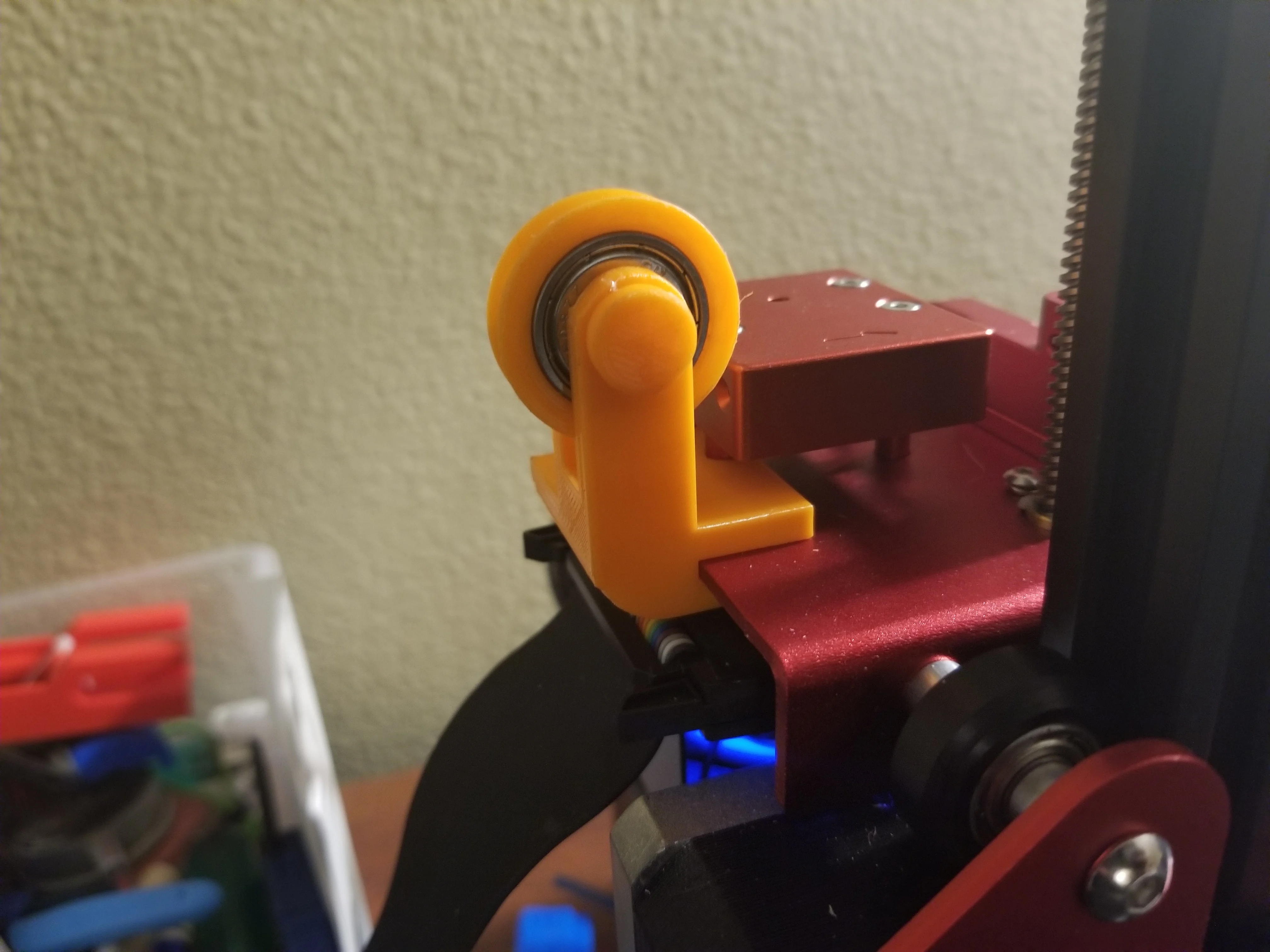 Cr 10 S PRO  filament roller guide 608 bearing
