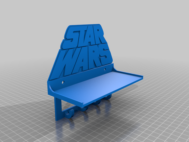 Star Wars Key Holder with shelf