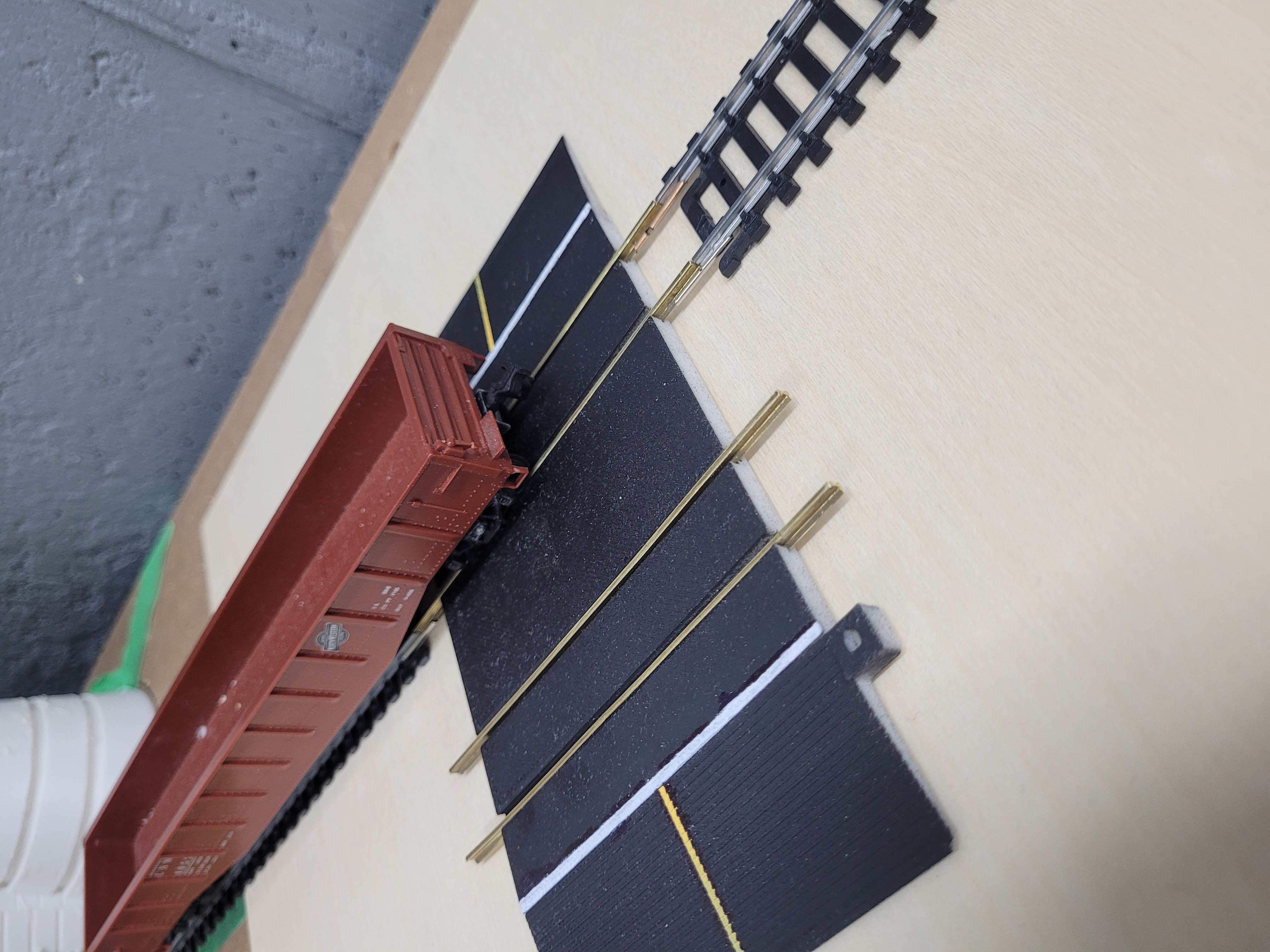 HO Scale level crossings v1.1