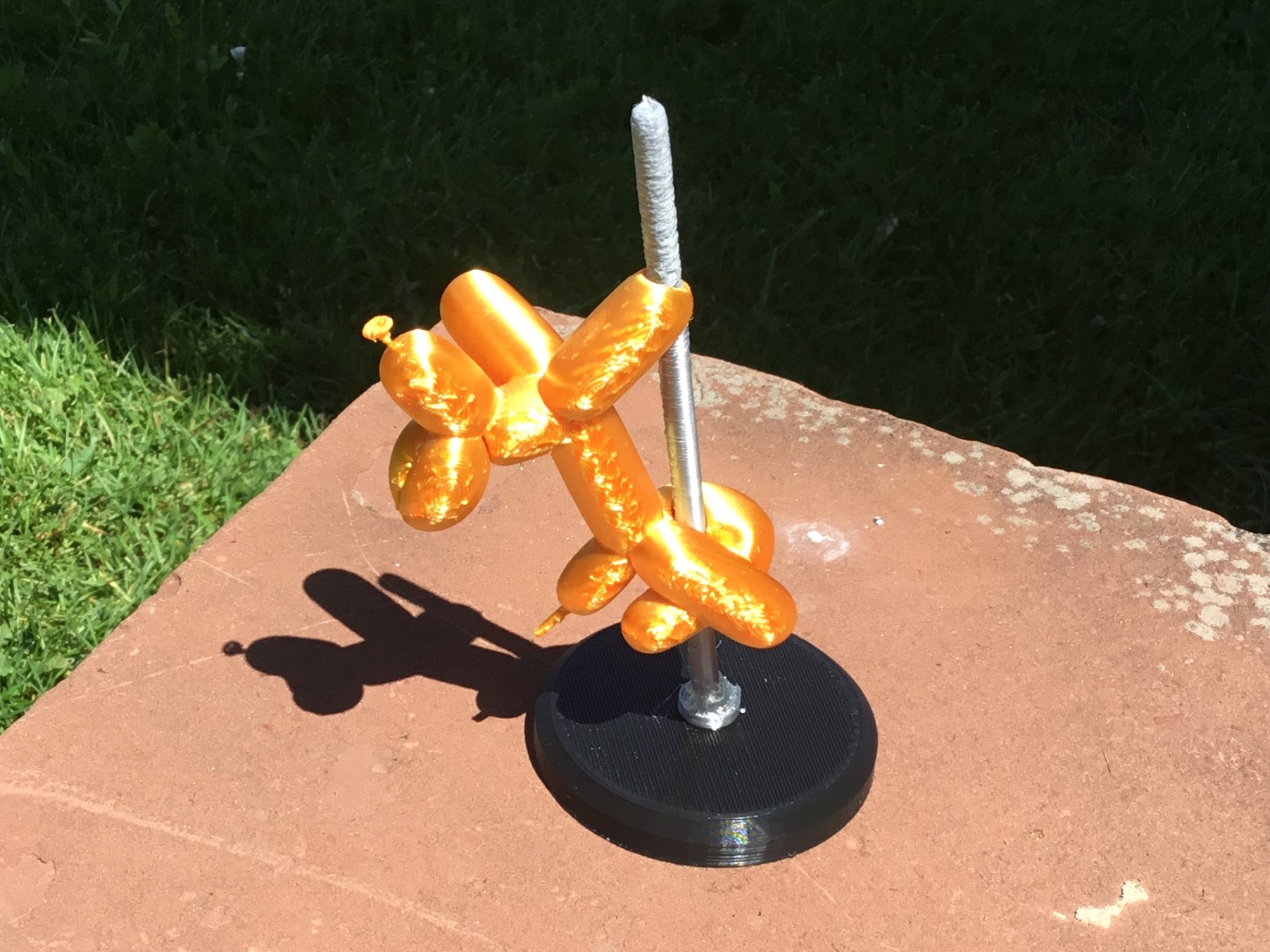 Pole Dancing Balloon Dog