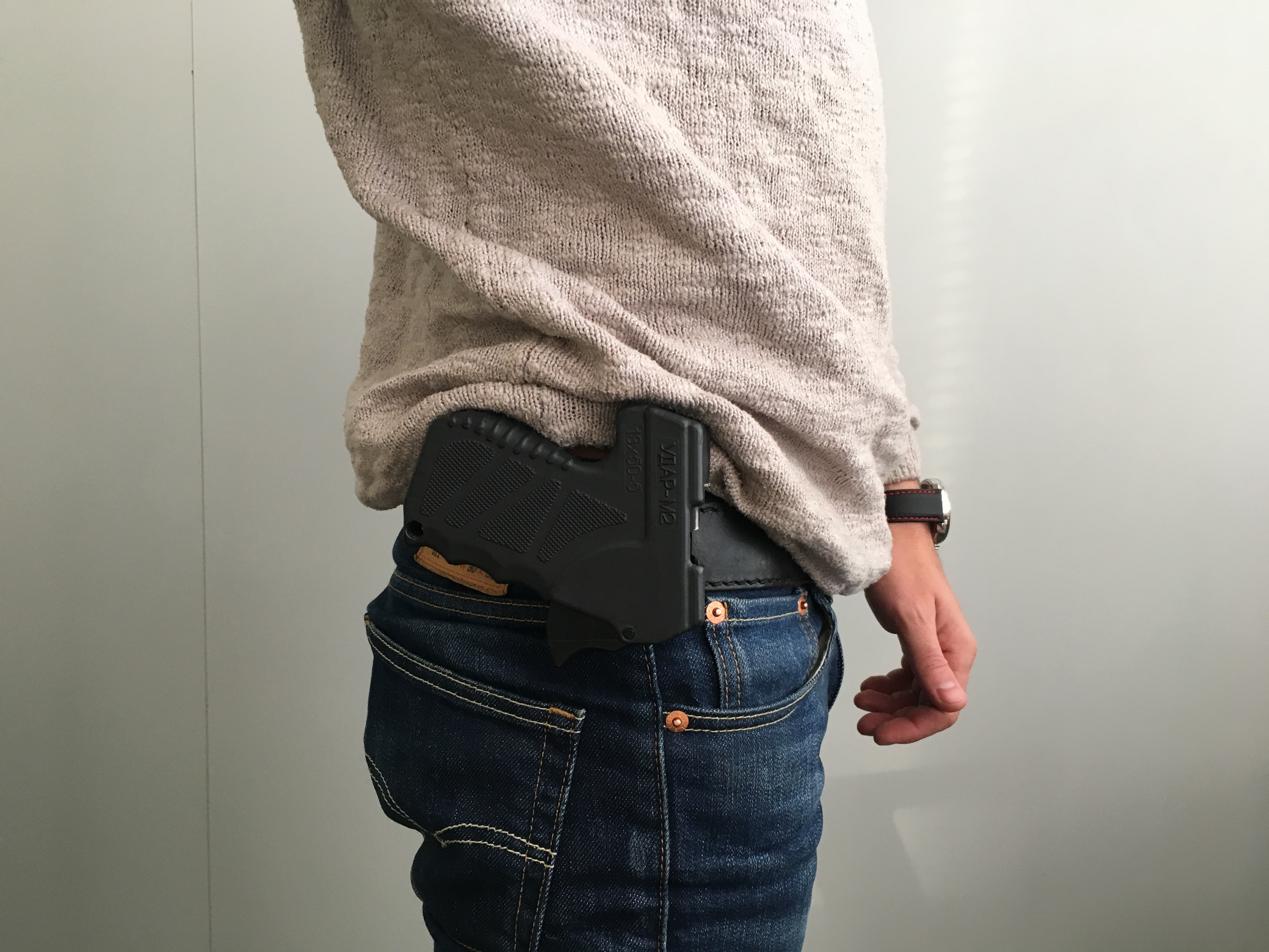 Fastening on a belt UDAR-M2