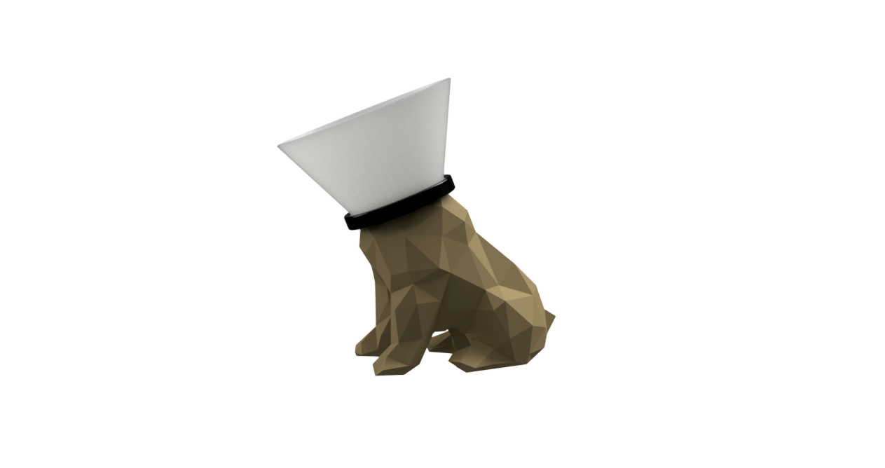 Pedro!  The French Bulldog Lamp