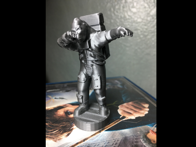 Dabbing Harambe Astronaut