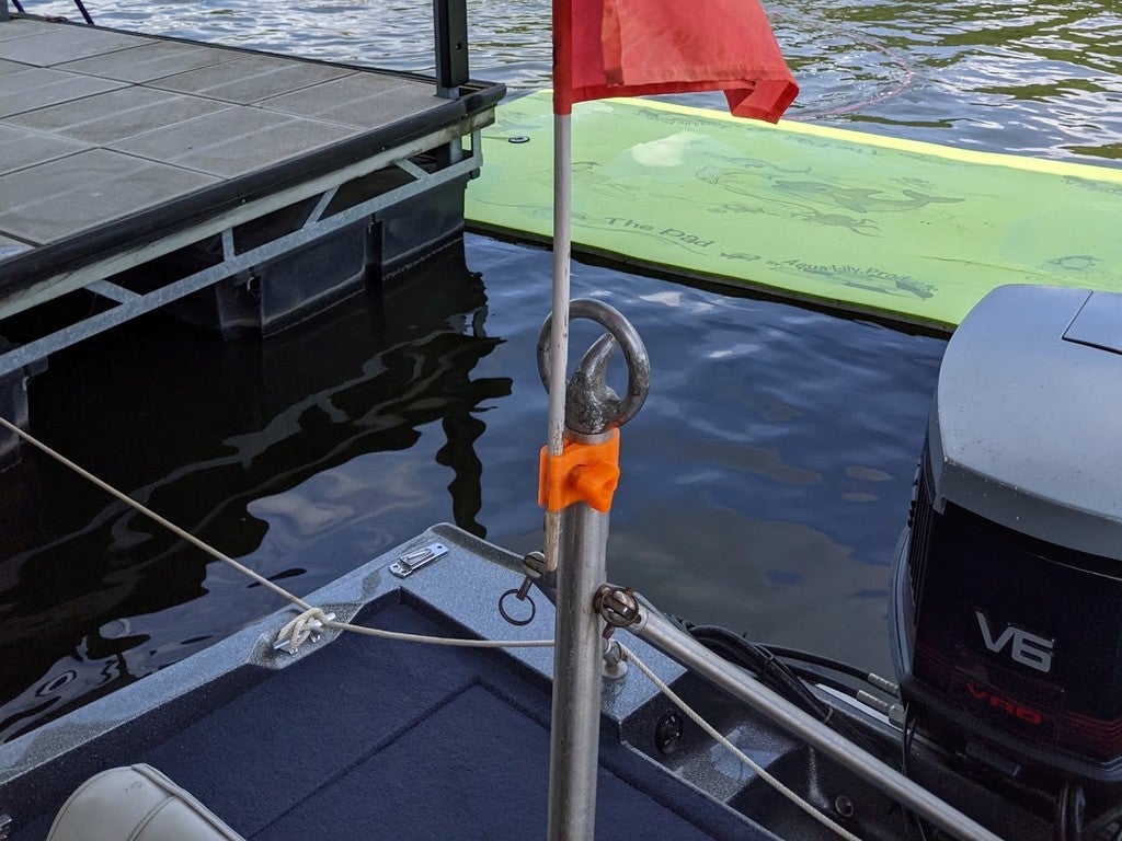 Ski Flag / Skier Down Flag Holder