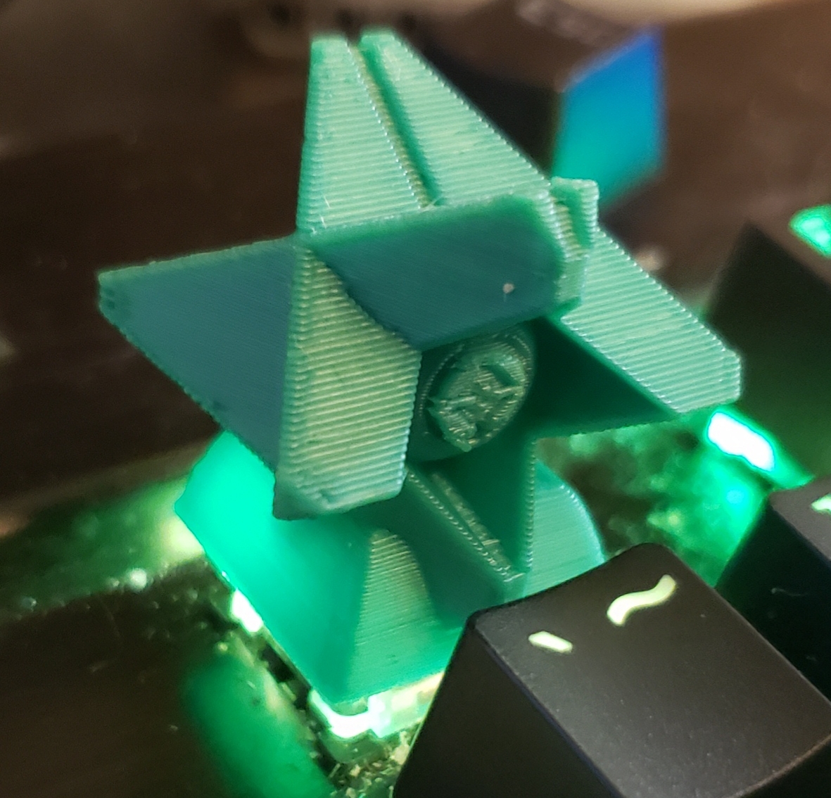 Ghost Key Cap Remix