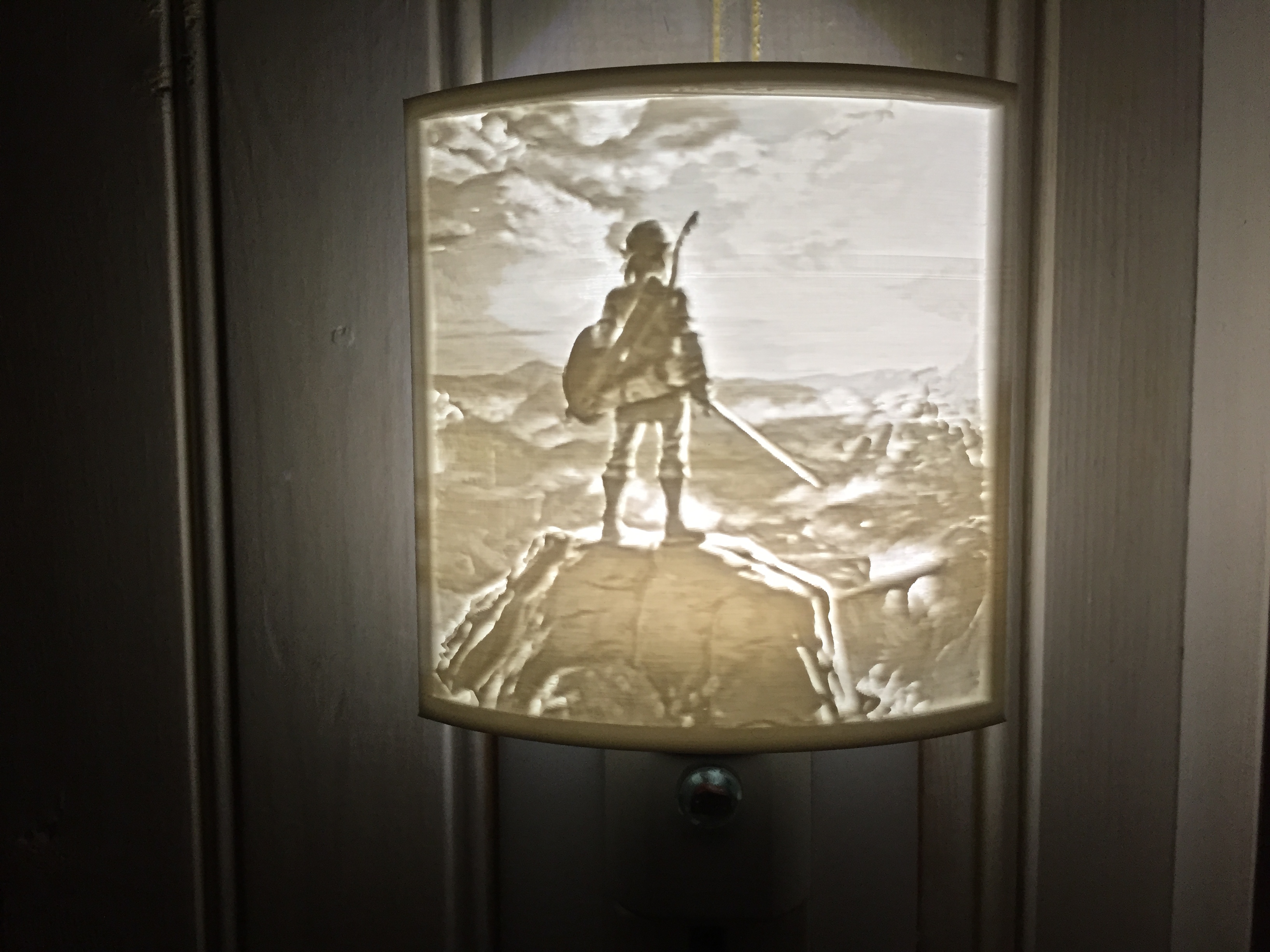 Customisable Night Light Lithophane