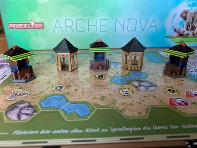 Ark Nova Kiosk and Pavilion , Arche Nova Pavillon