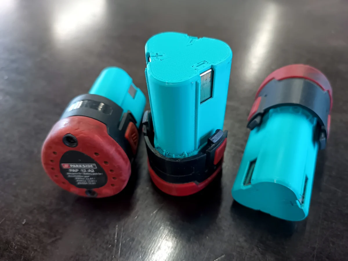Parkside battery PAPK 12 shell