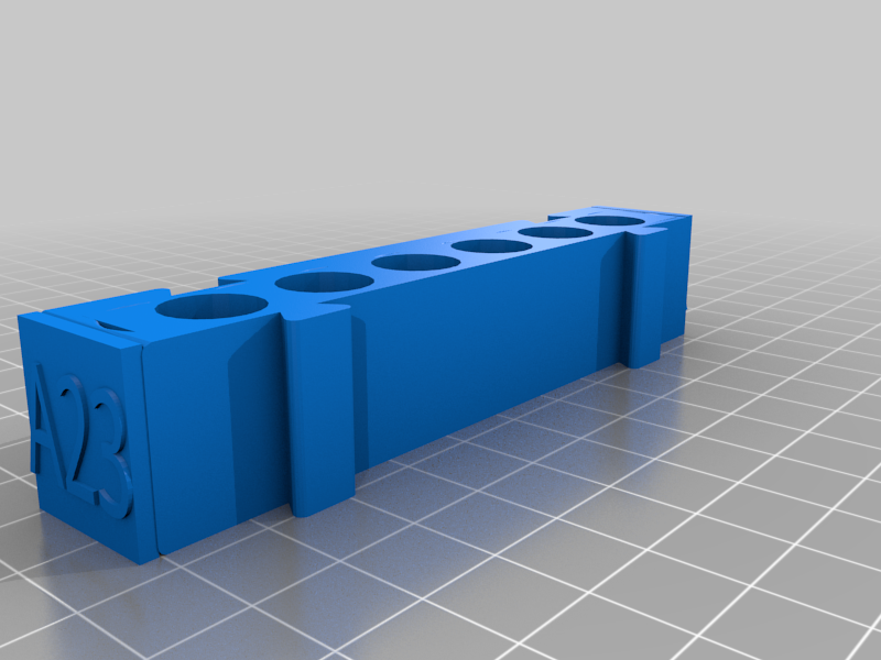 Modular Battery Holder A23 section