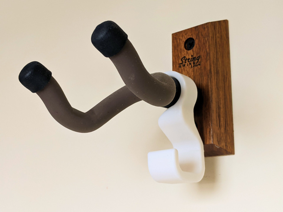 Cable hanger for String Swing guitar wall bracket