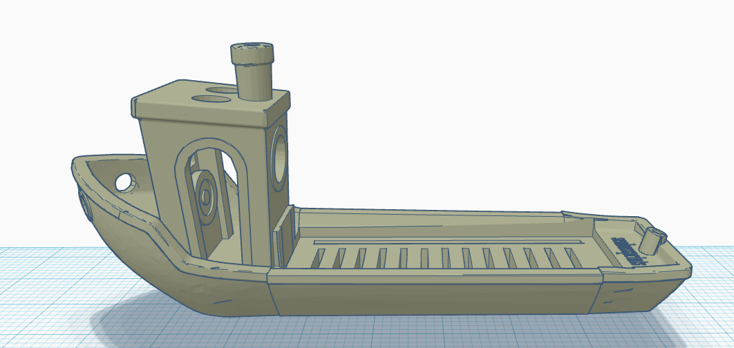 Practical Benchy (SD card/ MSD card holder, Pen holder)