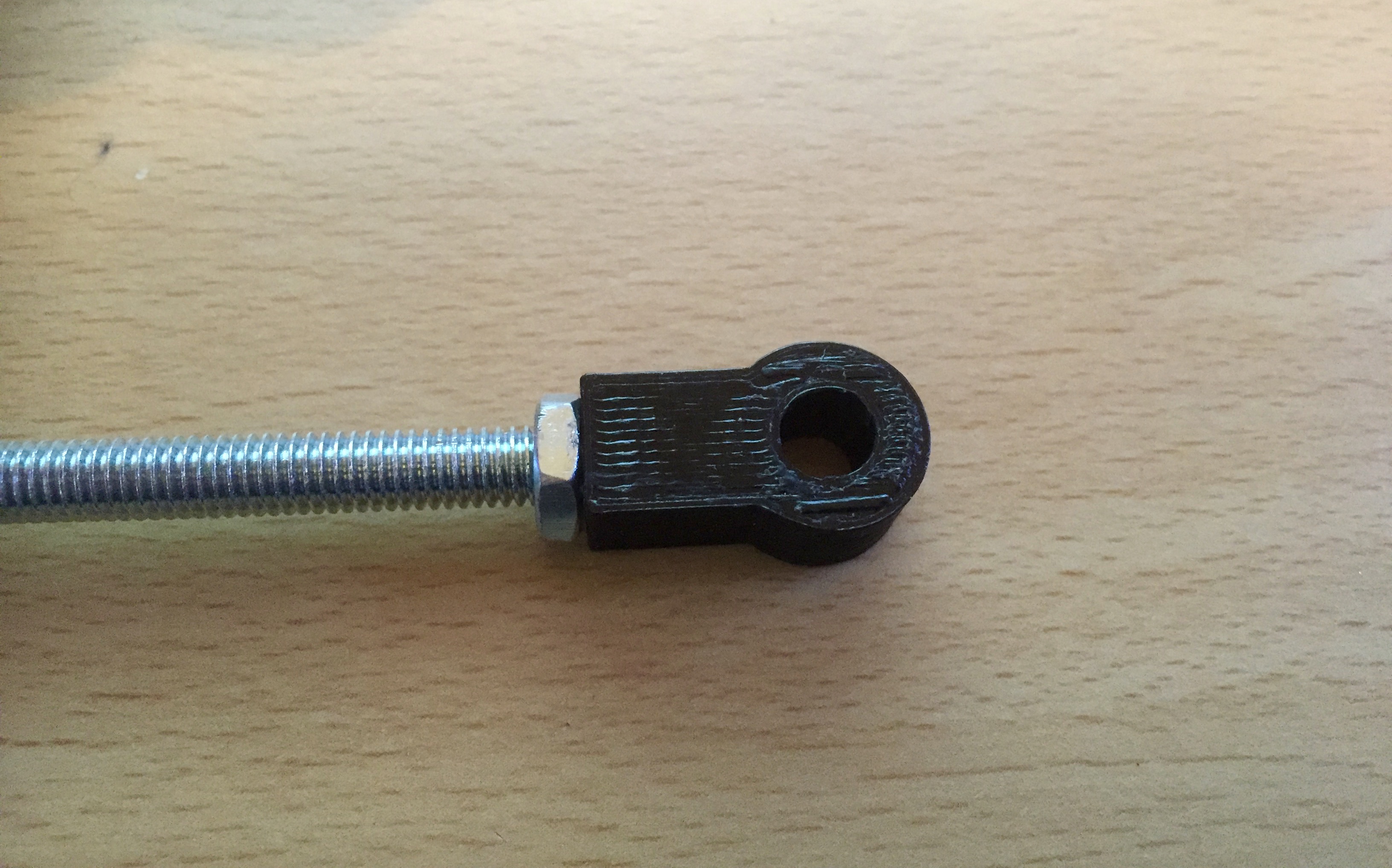 6mm Round Link connector, Cylinder Rod End