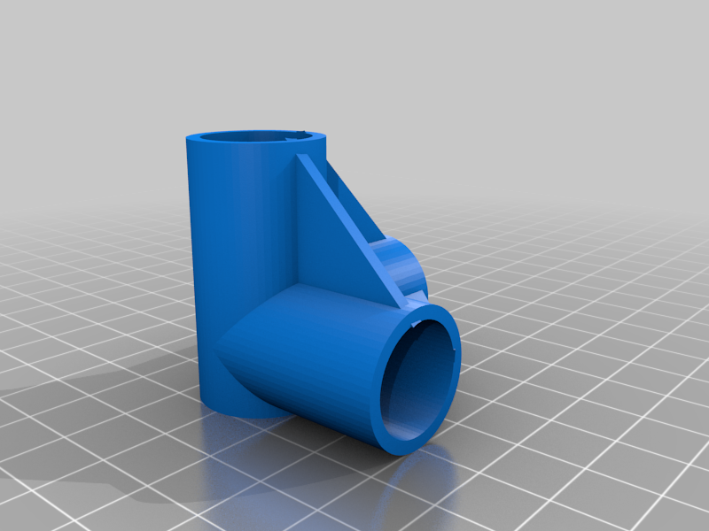 Parametrised corner joint for frames