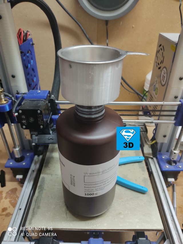 entenoir résine 3d