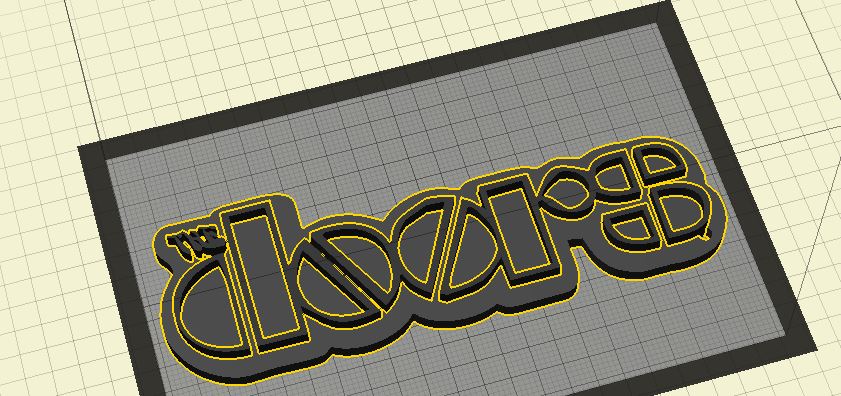 The Doors (Band) Keychain Item