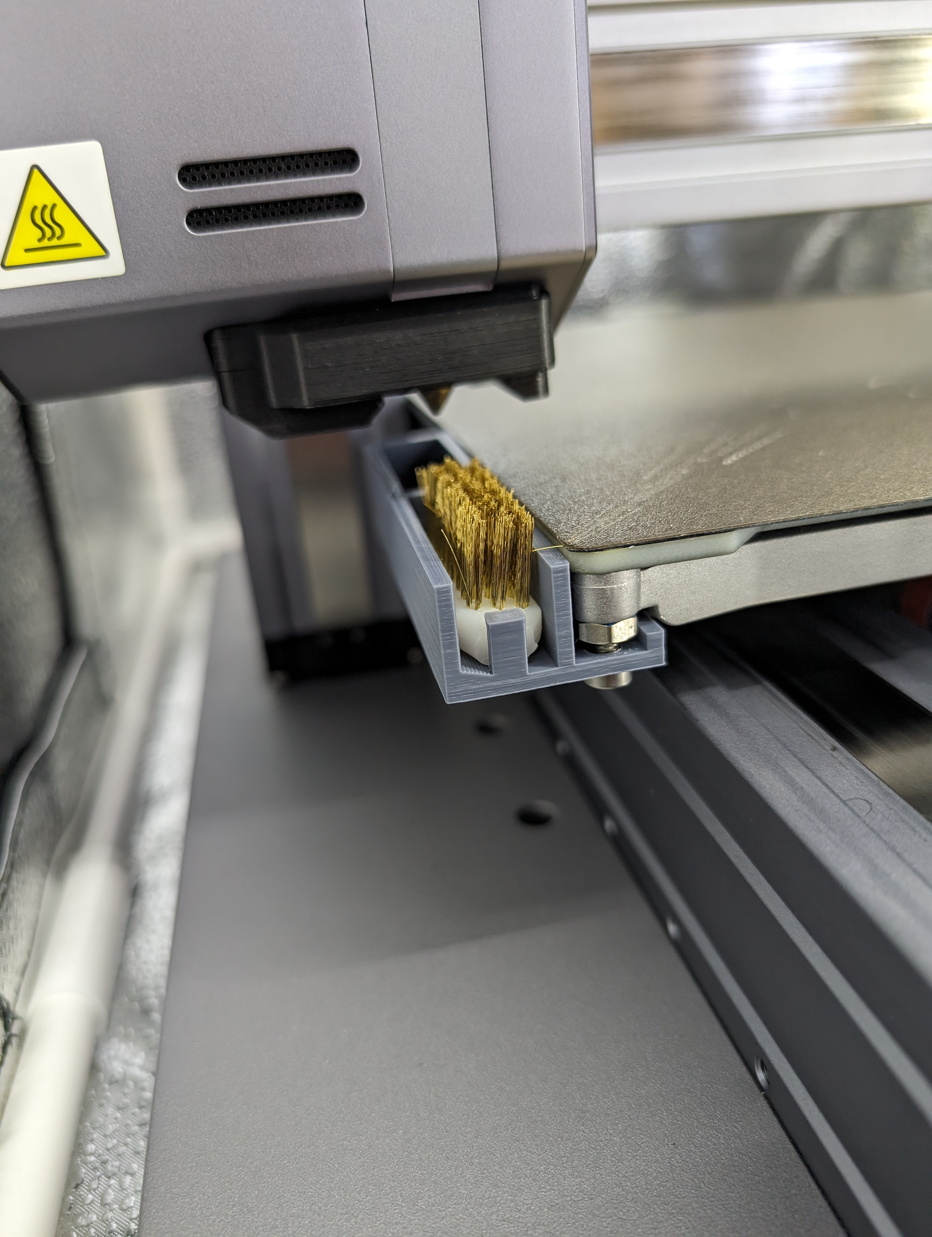 Snapmaker 2.0 250 Nozzle Cleaning Mount & Purge Tray
