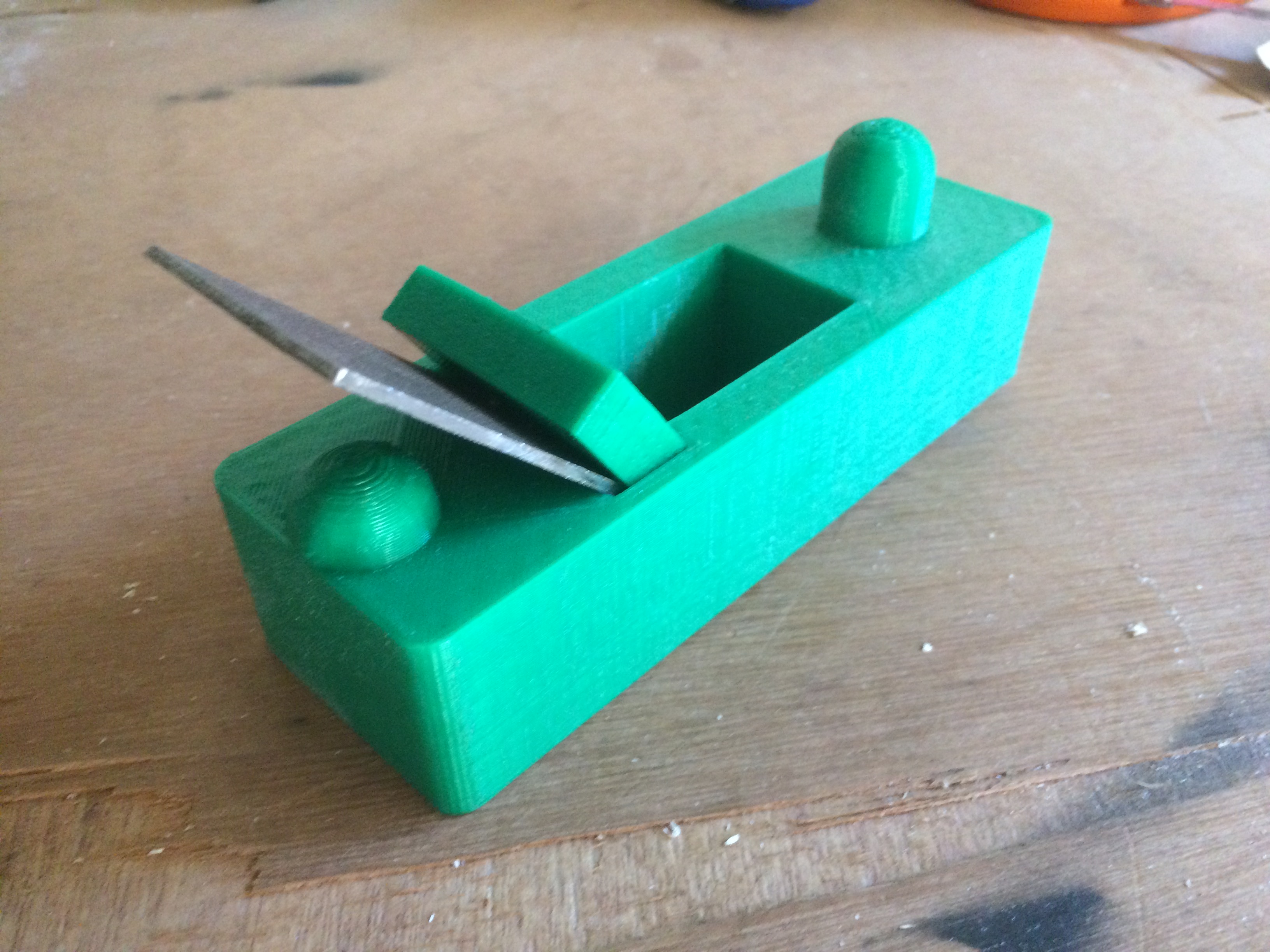 Rabot à bois fonctionnel / functionnal shave for wood