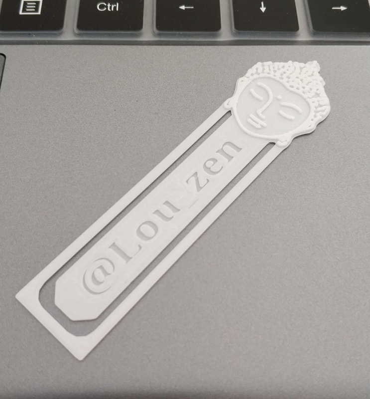 Book marker clip