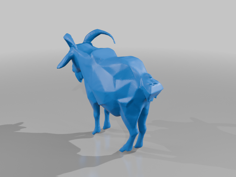 GOAT Sculpture (Animal Statue)