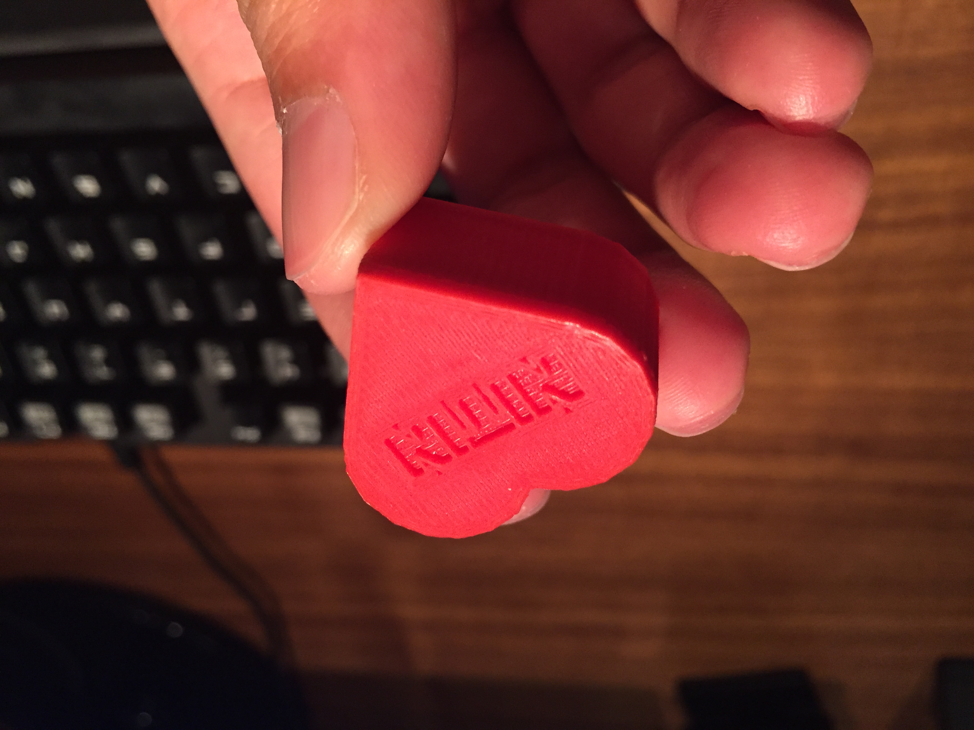 Mini Heart Container Box - Valentine's Heart Gift Note Box