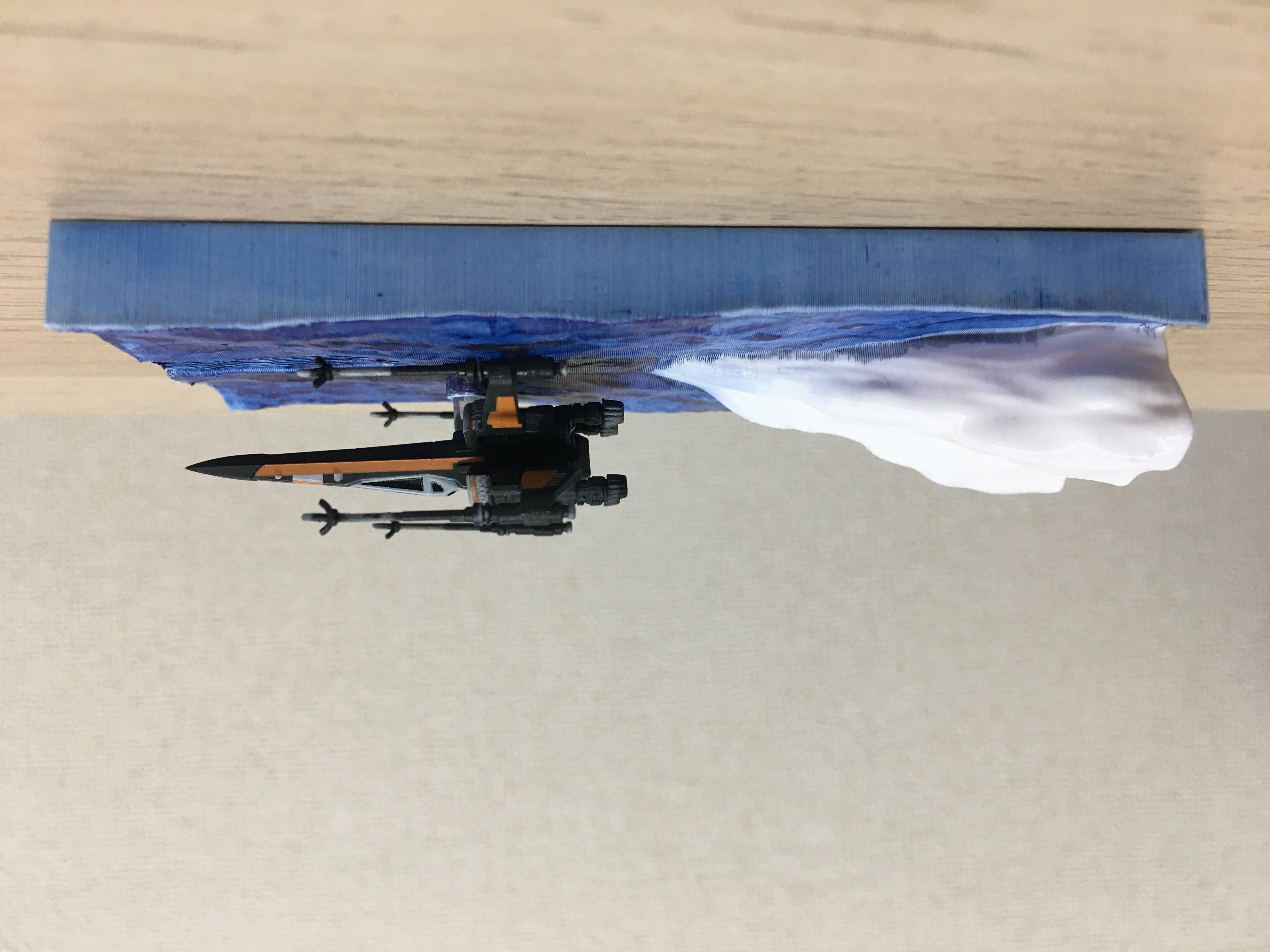 X-Wing Miniature Water Diorama