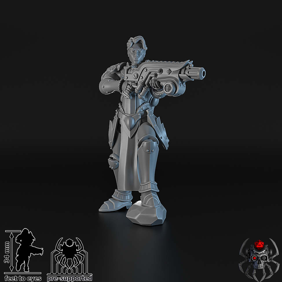 Widows of Retribution ThermalGun Miniature