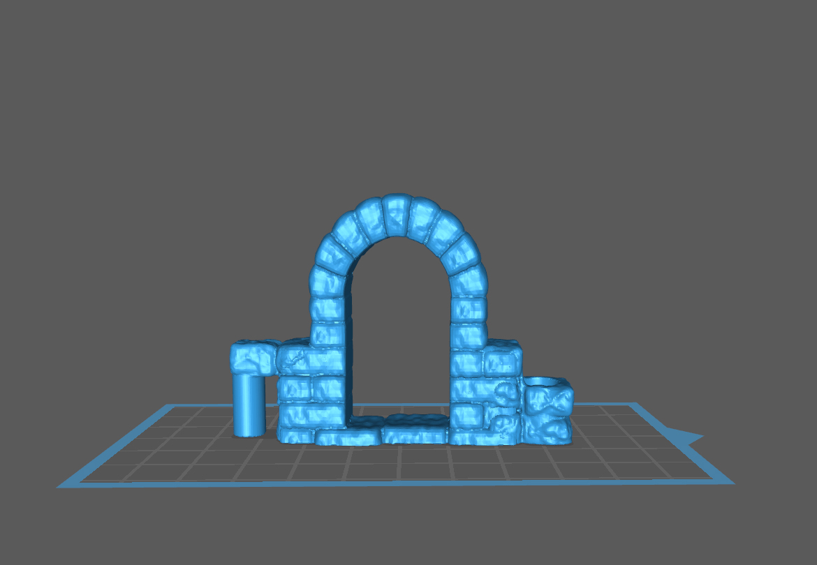 Dungeonsticks Door Cobblestone - Remix
