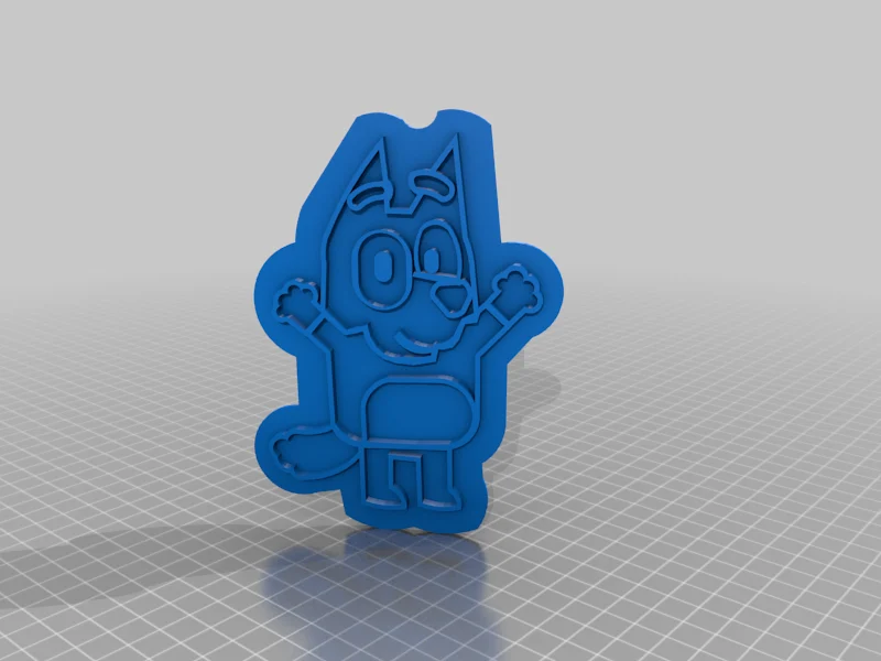 Bingo Cookie Stamp and cutter (Sister of Bluey)