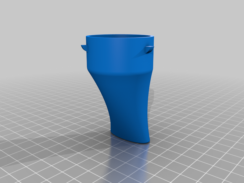 Absaugadapter (steckbar) / Suction adapter (pluggable) to my 50mm Adapter