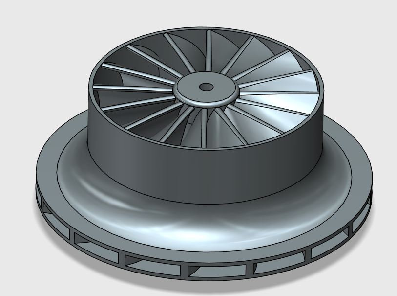 Impeller for centrifugal compressor