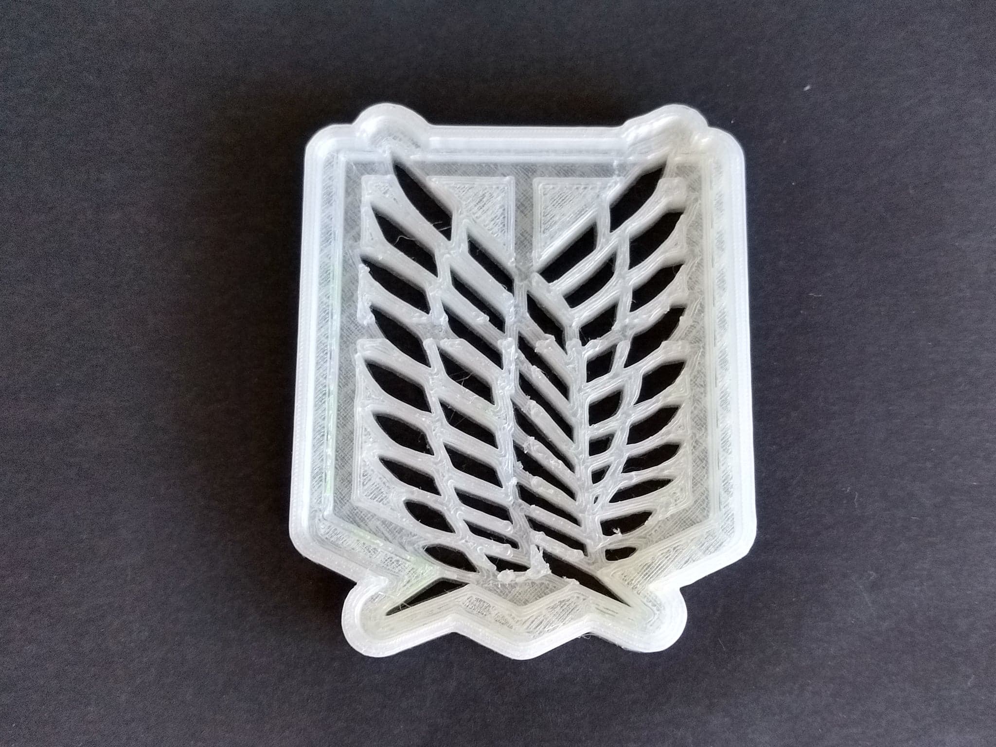 Attack On Titan Scout Regiment Insignia cookie cutter
