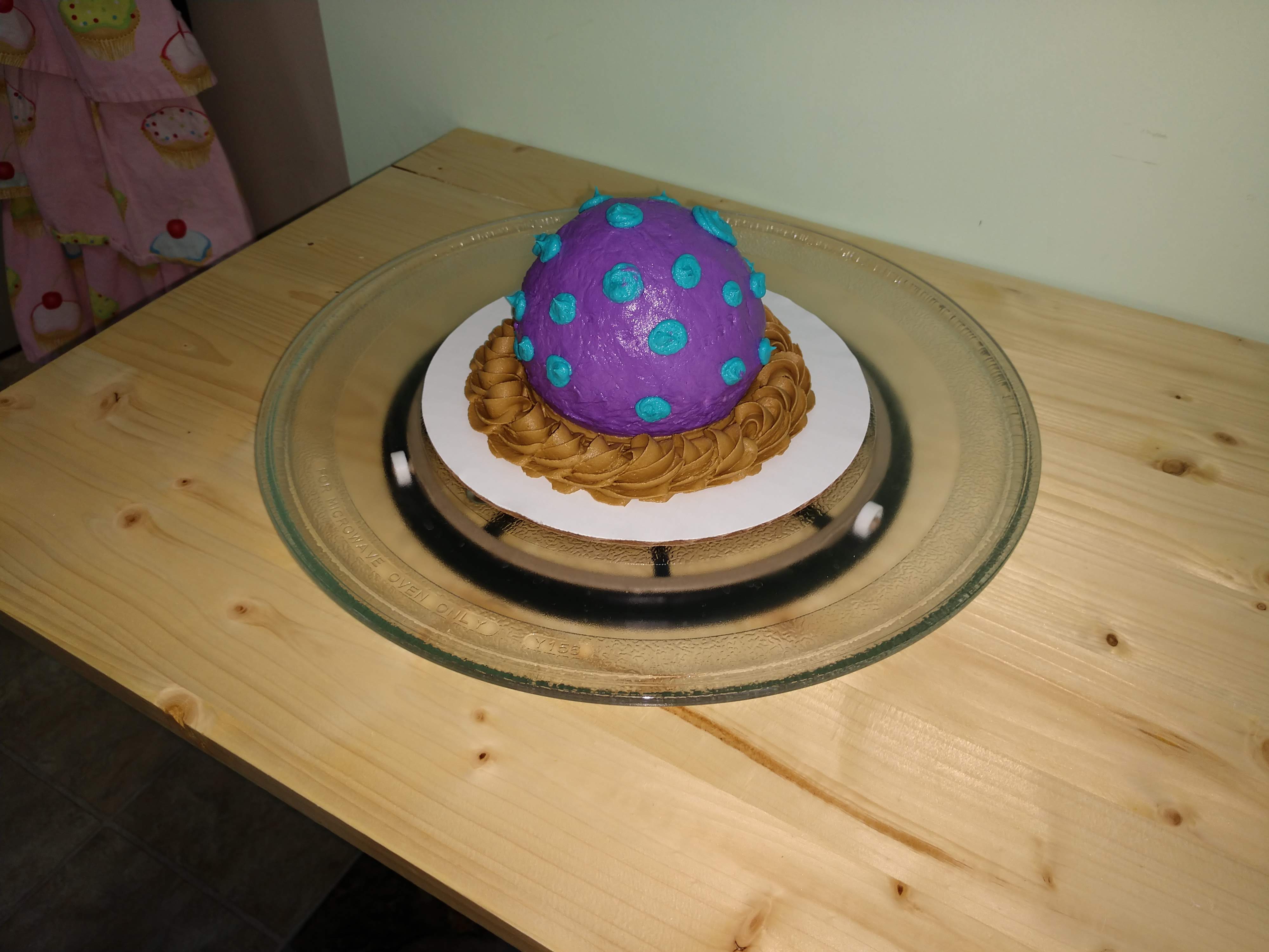 Cake Turntable Microwave Tray