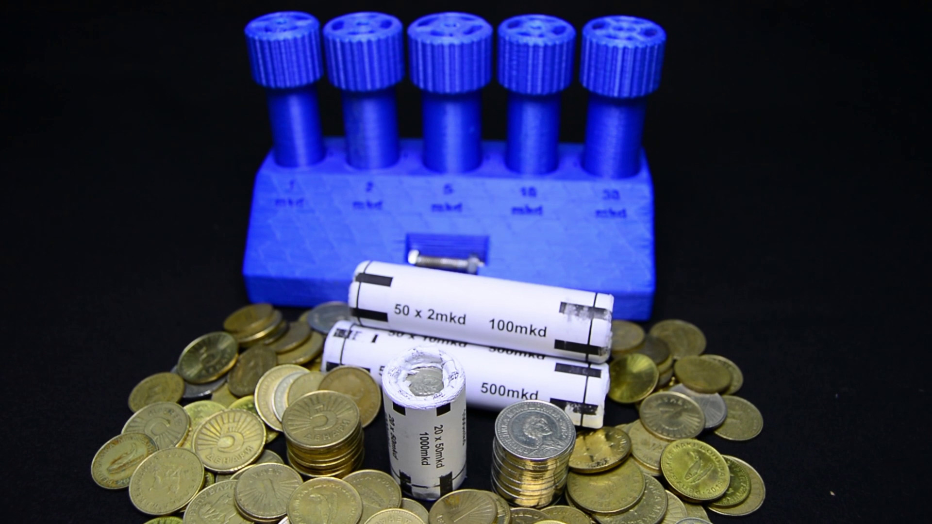 Coin Roll Crimper for MKD (Macedonian Denars)