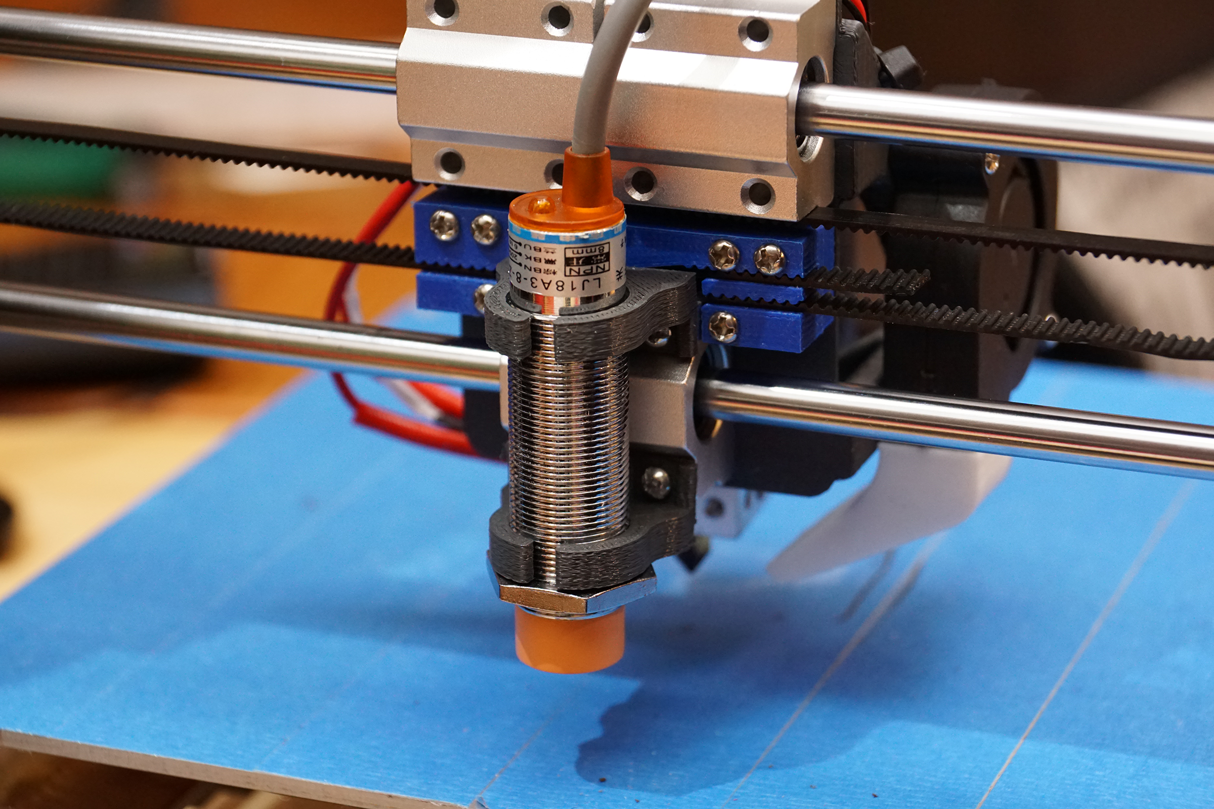 ANET A8 | Rear Bed Level Sensor Holder (18mm, 12mm & 8mm)