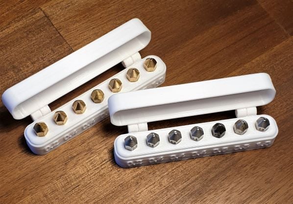Print in Place Nozzle Box
