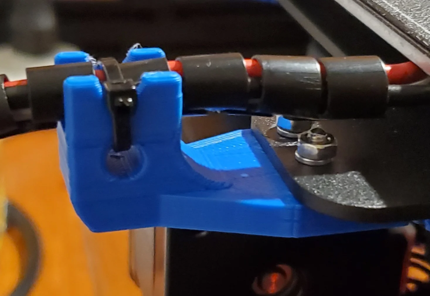 Kingroon KP3s Bed Cable Support