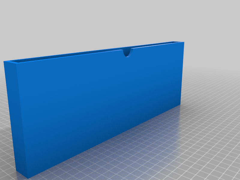 Keycap tray + larger enter key hole + 1 slot box