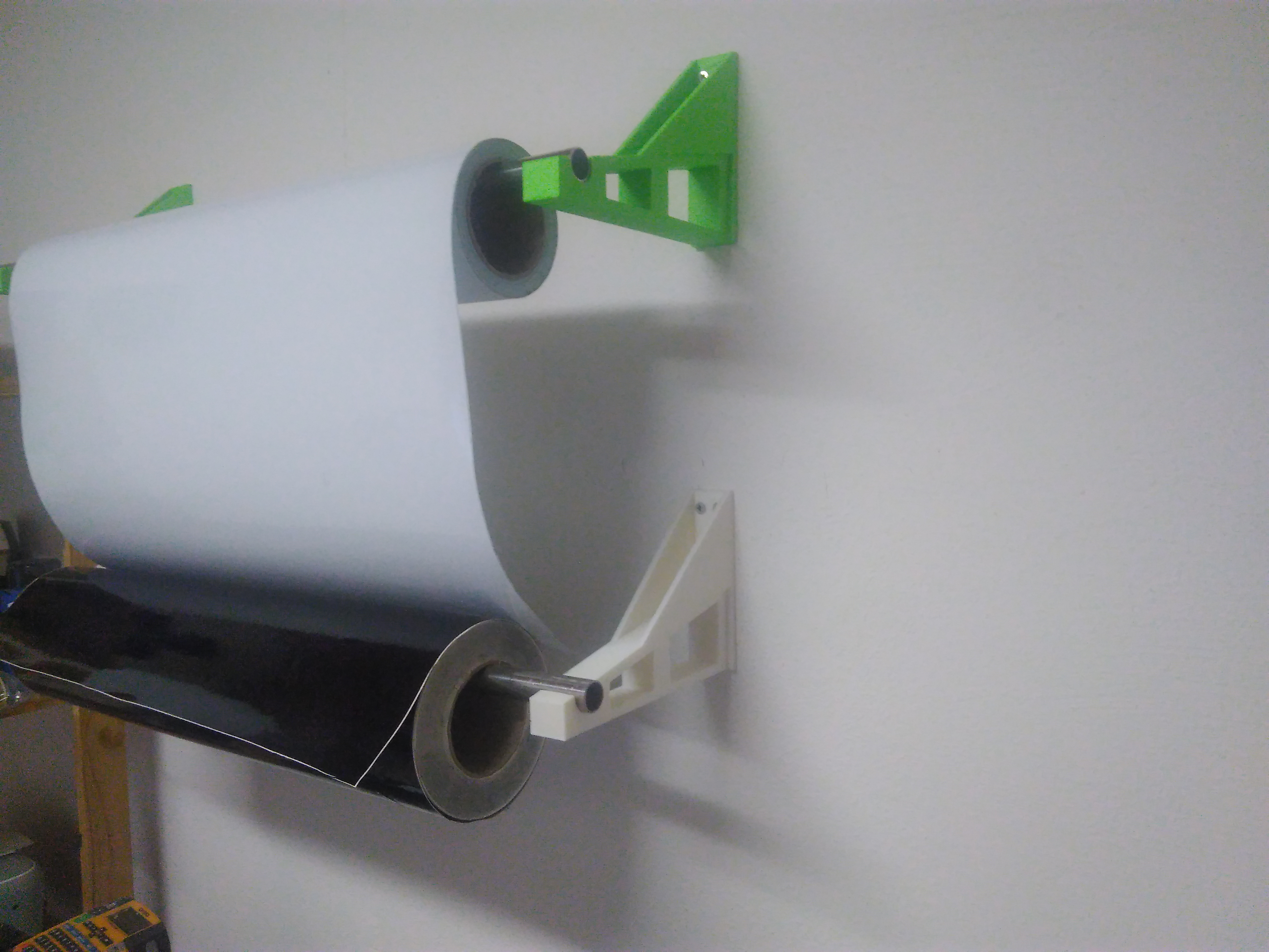 Mensole porta rotoli per vinile da plotter