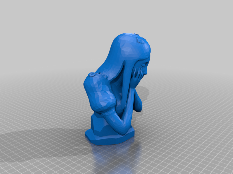 Crying Alice Statue