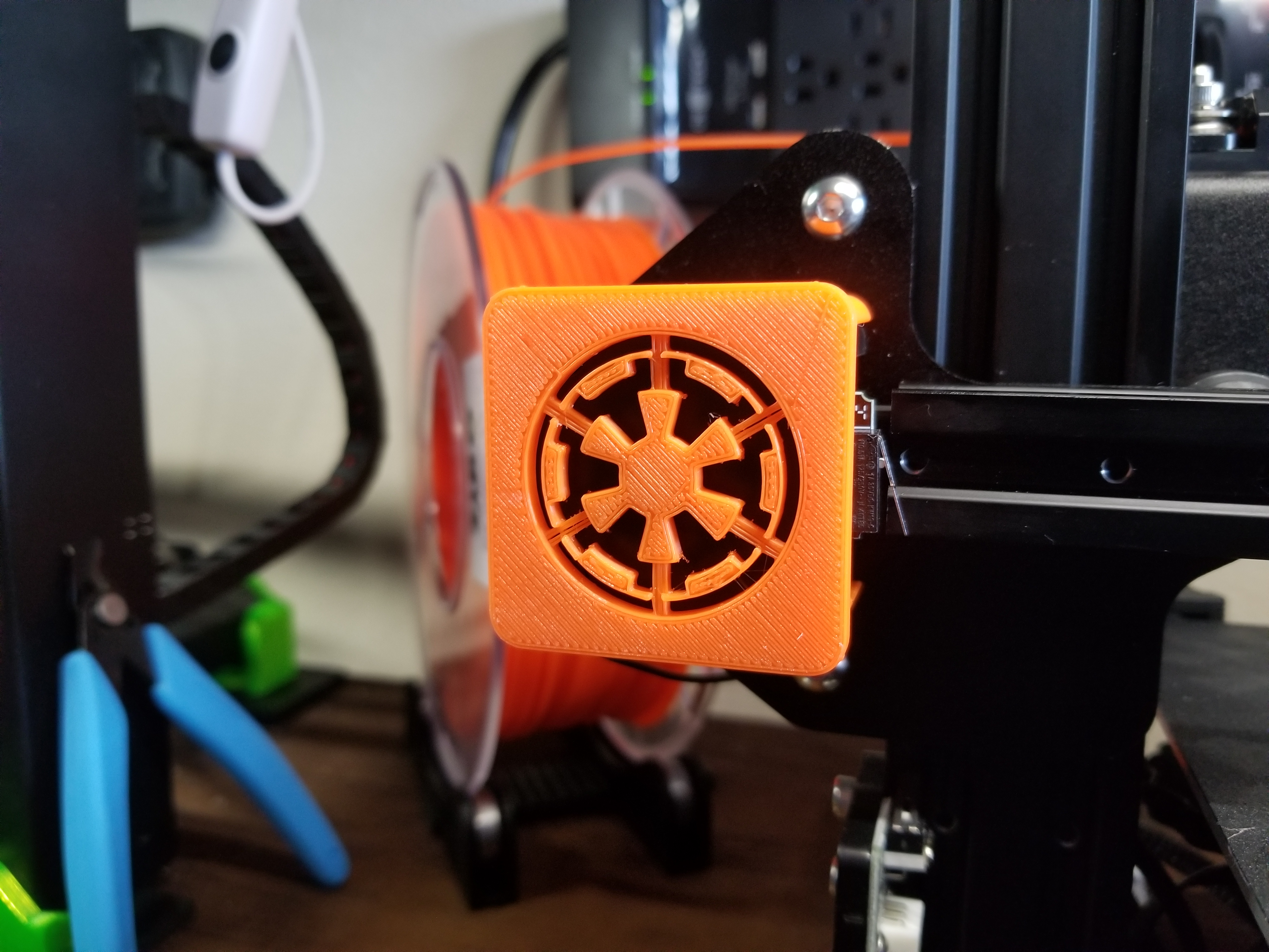 Ender 3 x-axis cover - Imperial edition