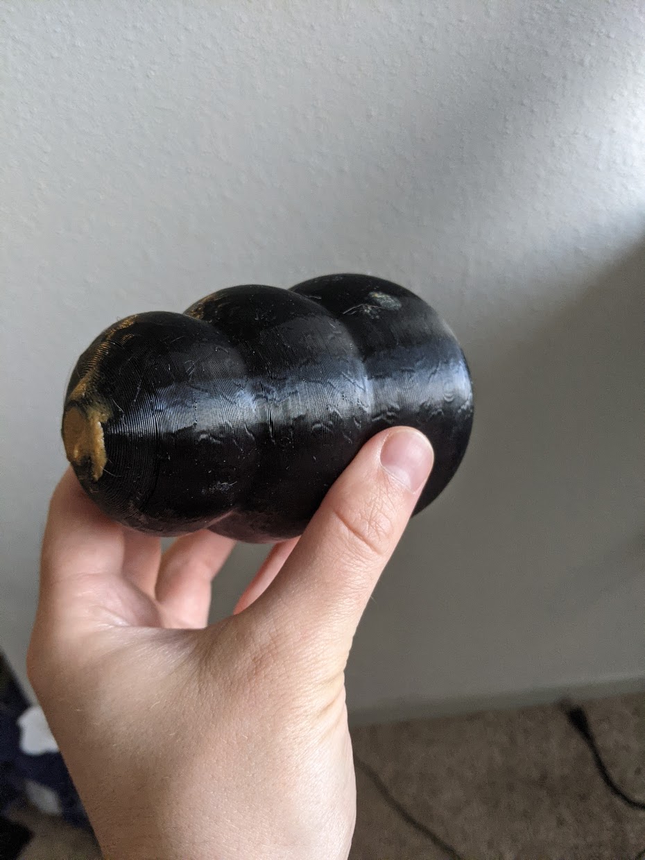 Stuffable Dog Chew Toy - No Supports - TPU